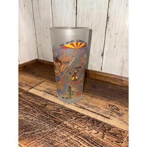 CatStudio State of Arizona Collectable Tall Frosted Glass Collins Tumbler 2010